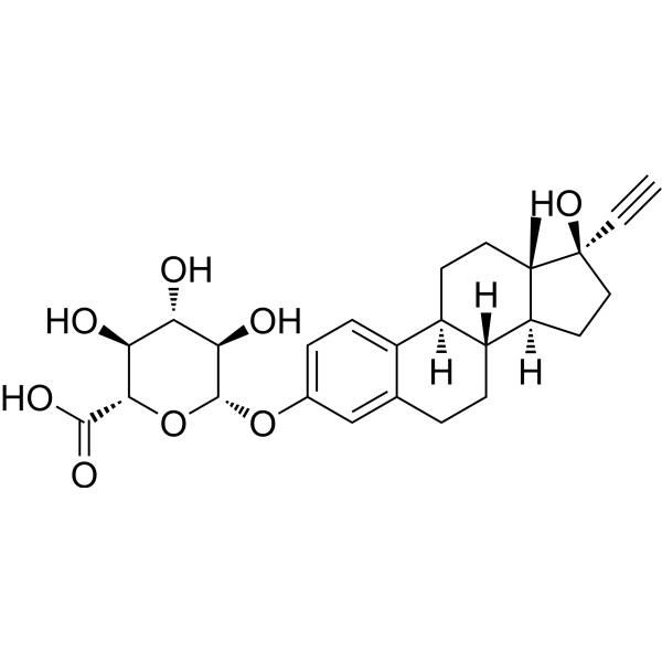 Ethynyl estradiol 3-b-D-glucuronide 60134-76-1
